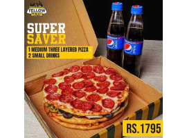 Yellow Taxi Pizza Co.Super Saver Deal 2 For Rs.1795/-image-1253